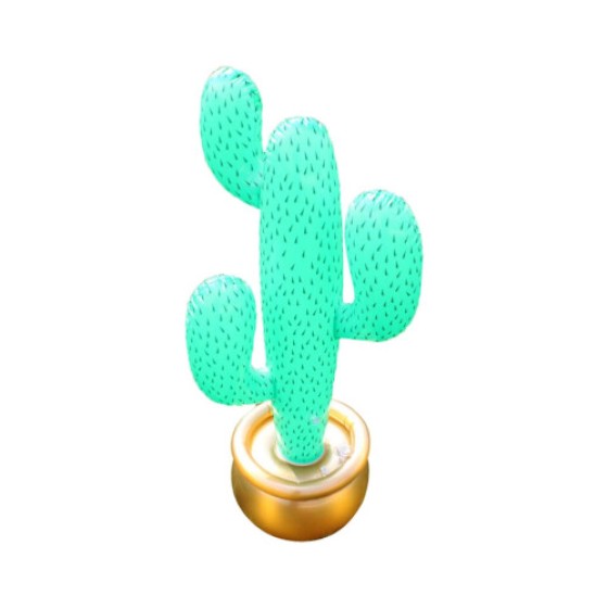 Inflatable Green Cactus Decoration for Beach Party